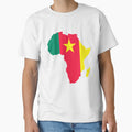 Cameroon Football Jersey Flag Africa Soccer Team Shirt by JackCurtis1991