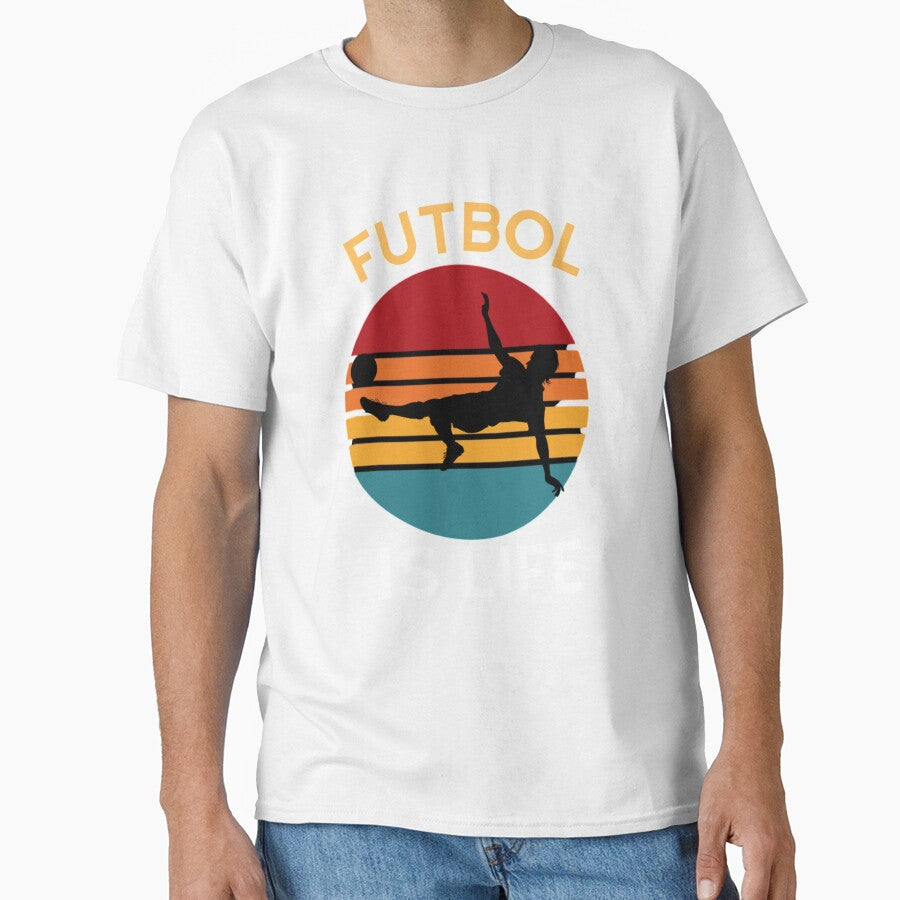 Futbol is life vintage by KatieInBay