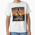 Street Football Sunset Silhouette Sticker by ckartes100