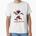 Loud And Proud Cartoon Soccer Fan Mascot by PMTaurus