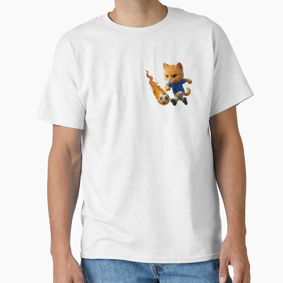 Chibi Football Player Cat by laysonjld01
