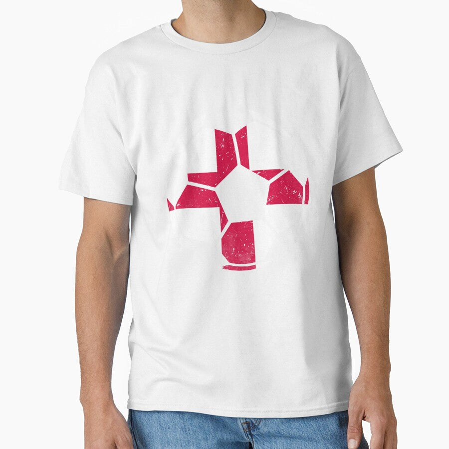 England Soccer Ball Flag Jersey English Football Fan by EIMgraphic