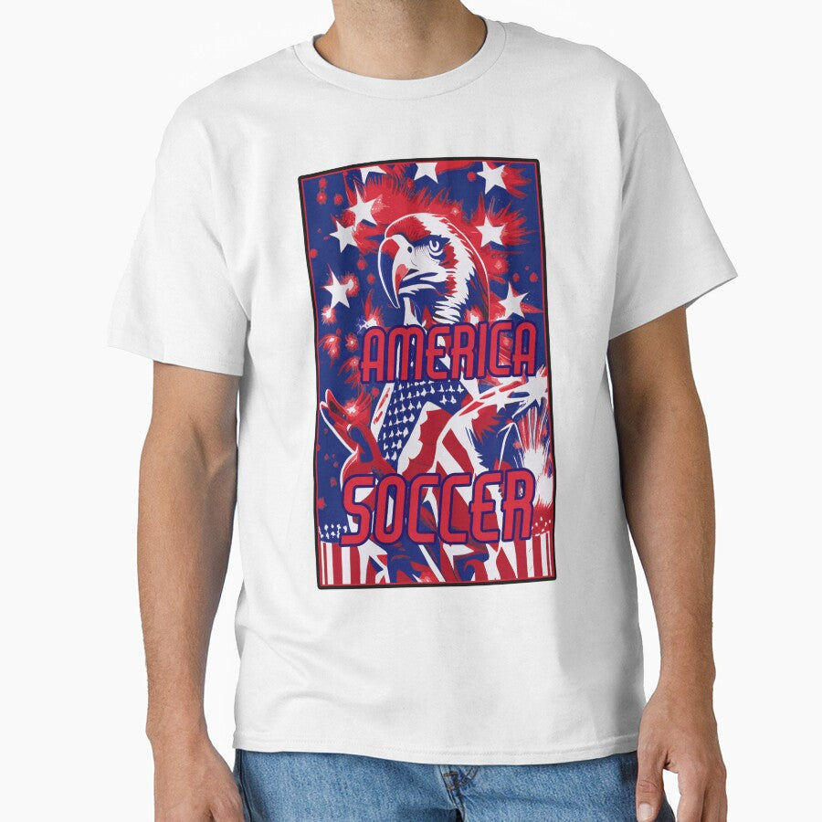 America Soccer T shirt by Soccer-Stuff