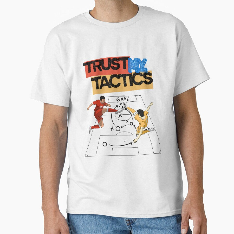 Trust My Tactics Soccer Shirt, Funny Football Coach Tee, Soccer Strategy Graphic T-Shirt, Football Manager Gift, Sports Tactical Playbook Sweatshirt by E20STUDIO