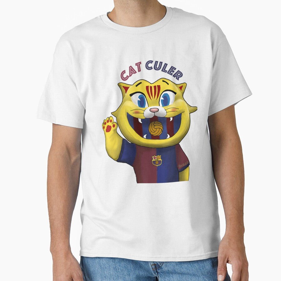 Cat Culer Fcb Mascot With Font by FarisLejla