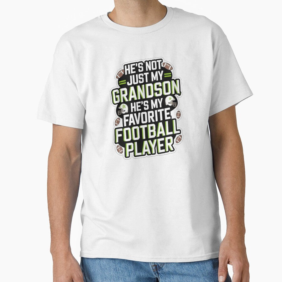 Sports He`s Not Just My Grandson He`s My Favorite Football Player by Redgiant87x