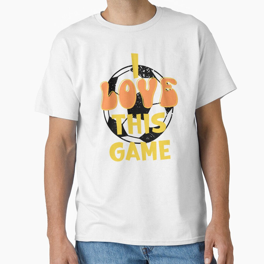 I Love This Game Football Soccer Cool Design by LJ4EVER