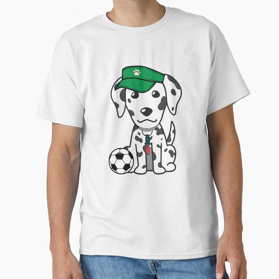 Soccer Player Dalmatian by Pet Station
