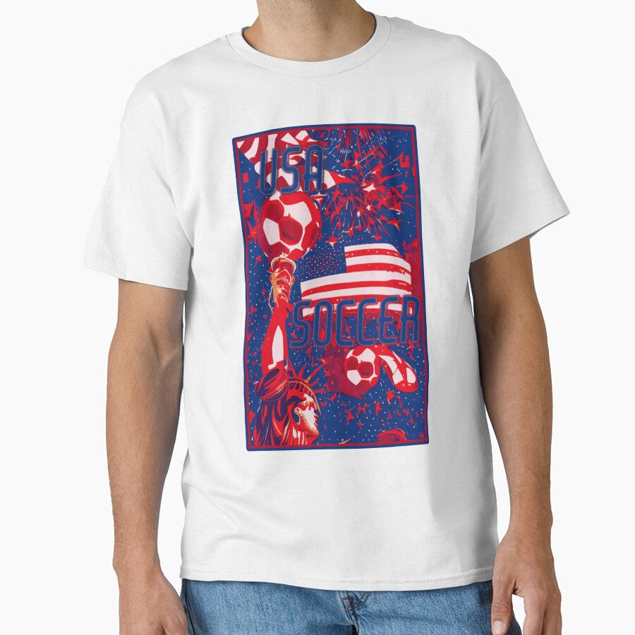 Soccer T shirt for all Soccer Players and Fans by Soccer-Stuff