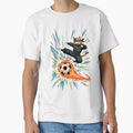 Retro Kawaii Ninja Cat Soccer Fan - Anime Aesthetic by M.Store