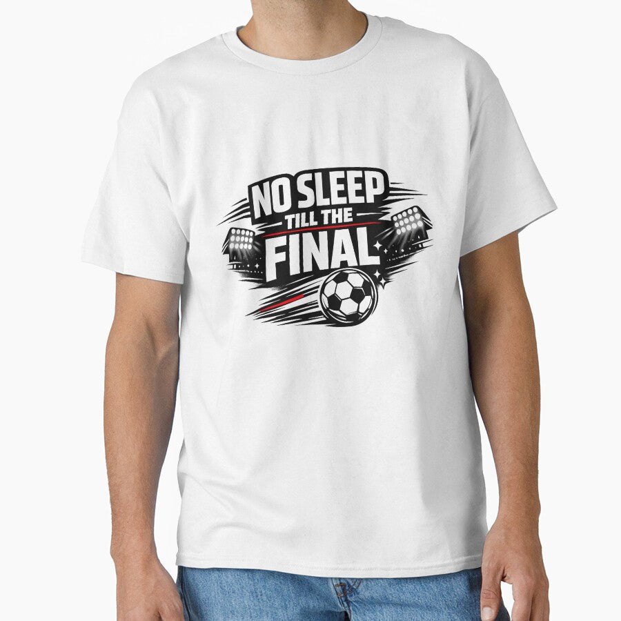 Football First Sleep Later T-Shirt by Black Signal
