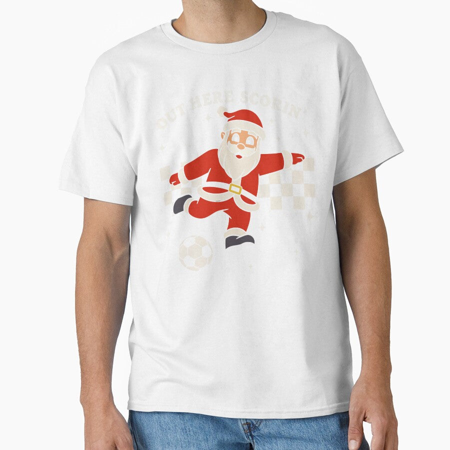 Santa Scorin' Soccer Christmas Vibes by brexastore