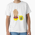FOOTBALL Carlos Valderrama by LuksTEESred