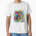 Airedale Terrier Soccer Dog – Cute Football Puppy Gift for Dog Lovers by The Real Life Symphony