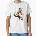 Soccer Cat - Vintage Sports Design by GabrieSketcham
