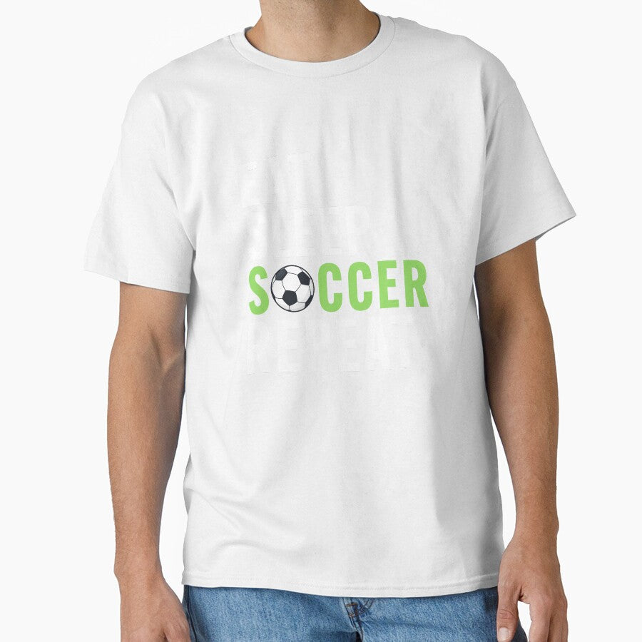 Eat Sleep Soccer Repeat by Gravy-tee07