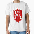 Fan Till I Die – Red Bold Emblem by Ammarou