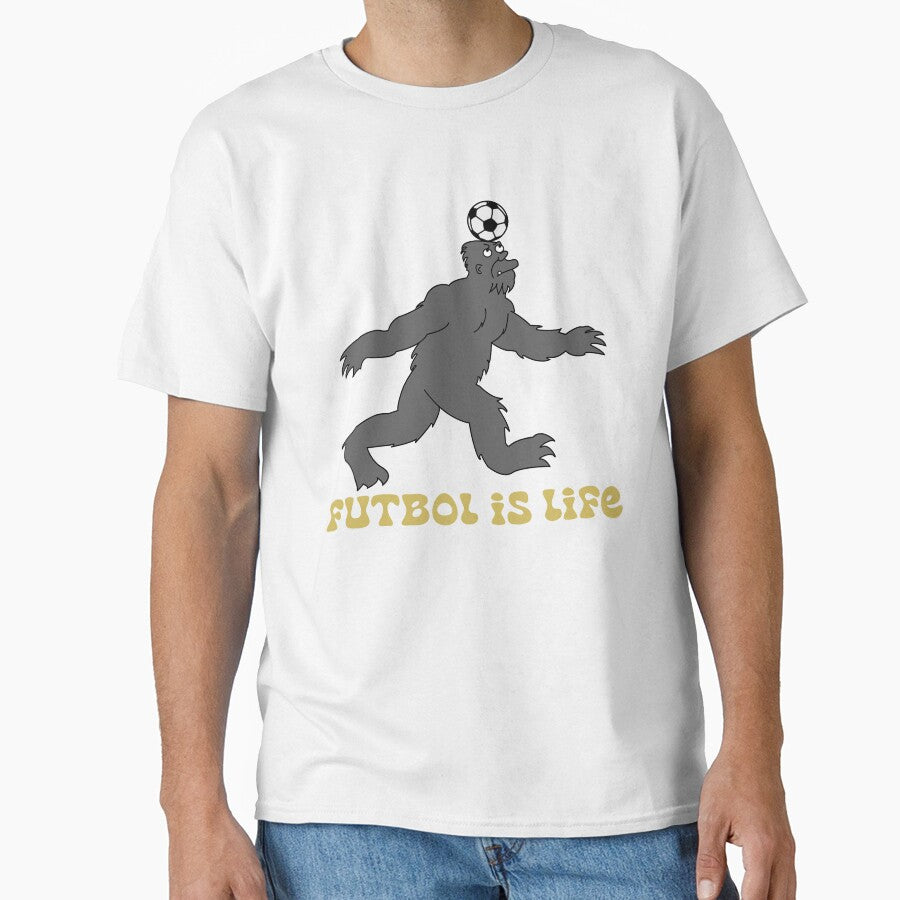 futbol is life bigfoot by bluepenshop
