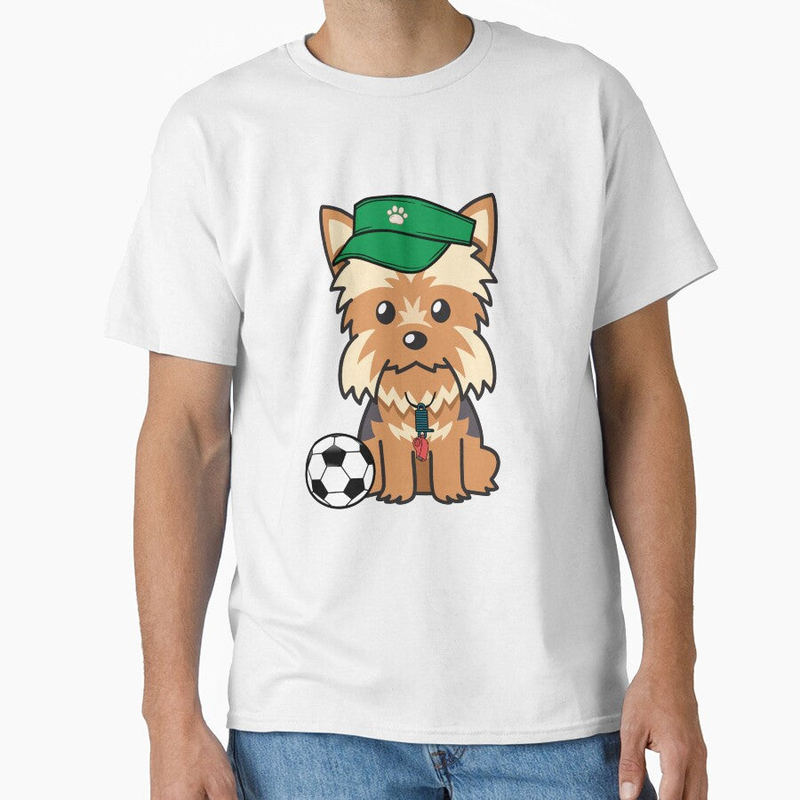 Soccer Player Yorkshire Terrier by Pet Station