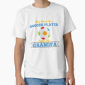 My Favorite Soccer Player Calls Me Grandpa Grandparents by MagicSD Designs