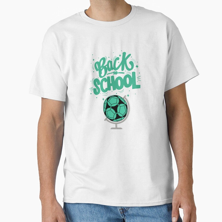 Back to School Soccer Globe – Fun Sports Design by LoudVictory