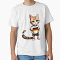 GERMANY Sports Team: a Cat wearing colours of German Flag D05 by PerfectDay2Play