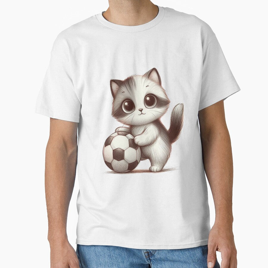 Cat Playing For Football by VANWANSHOP