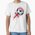 St George's Cross Football Ball Ice Cream Drip English Flag Graphic by EverkindInk