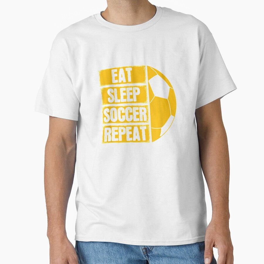 Eat Sleep Soccer Repeat Soccer Lover by charissamo77