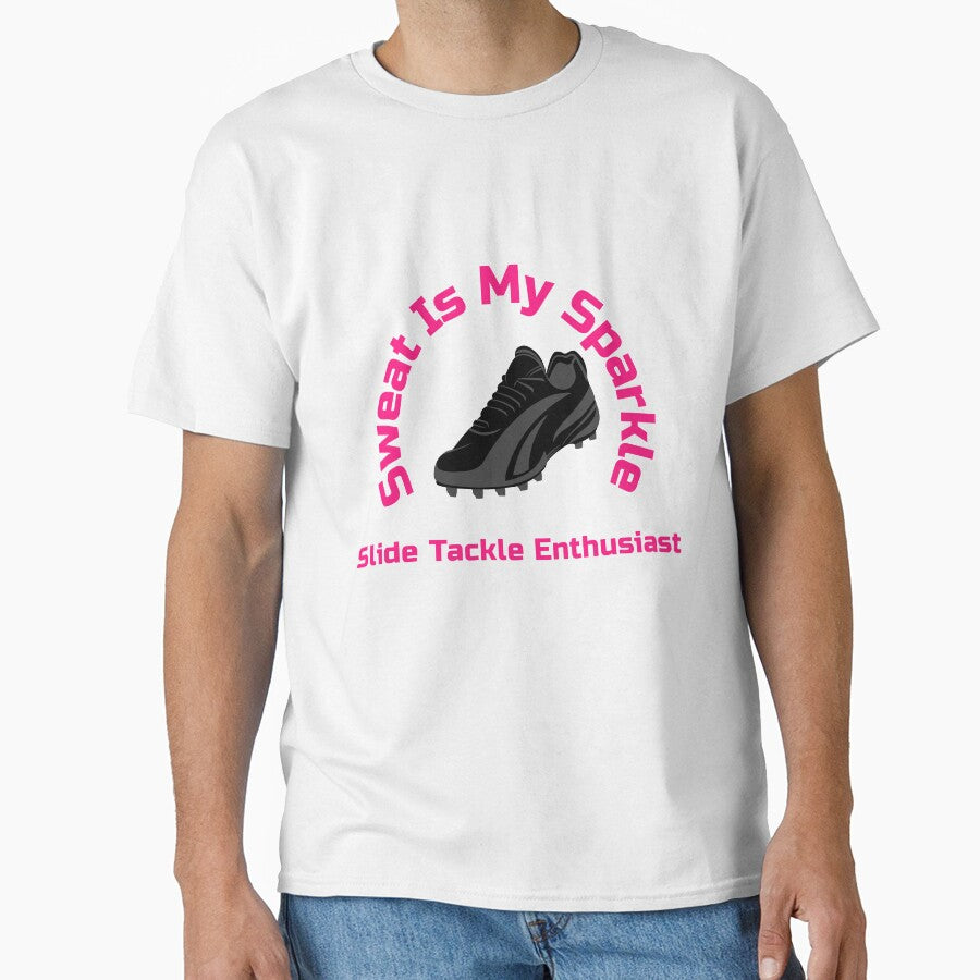 Sweat Is My Sparkle Slide Tackle Enthusiast Women Soccer by WhackingTax