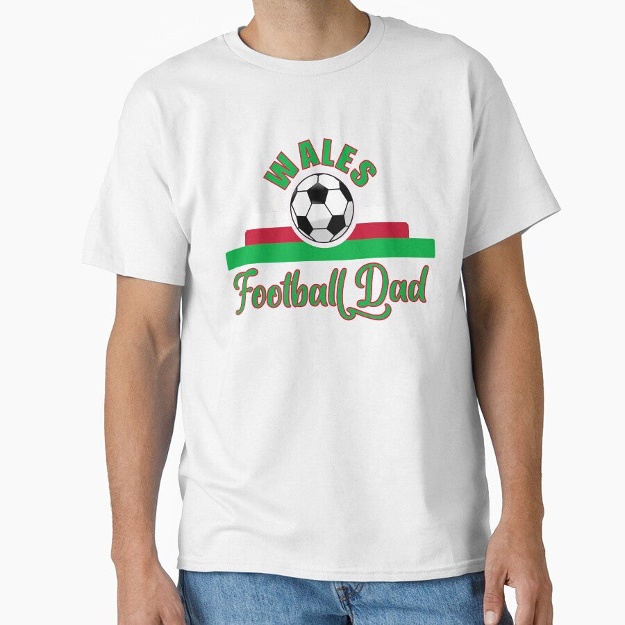 Wales Football Dad Father's Day Euro 2021 Welsh Football Team Supporter by MimsTees