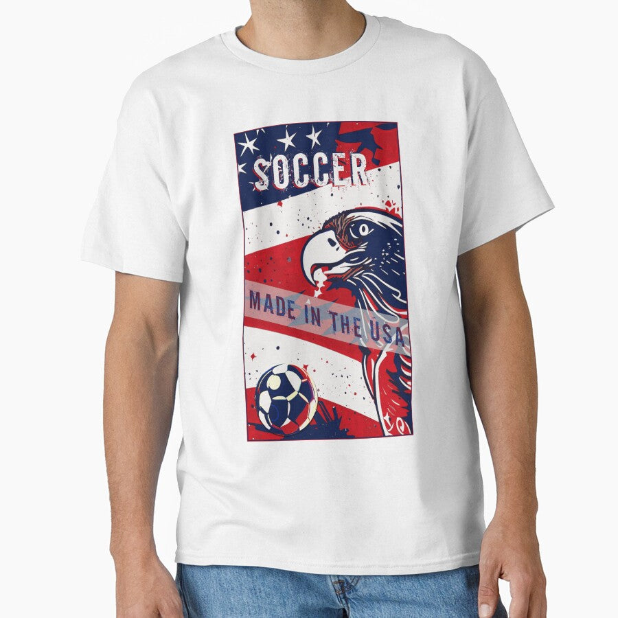USA Soccer T shirt Beautiful by Soccer-Stuff