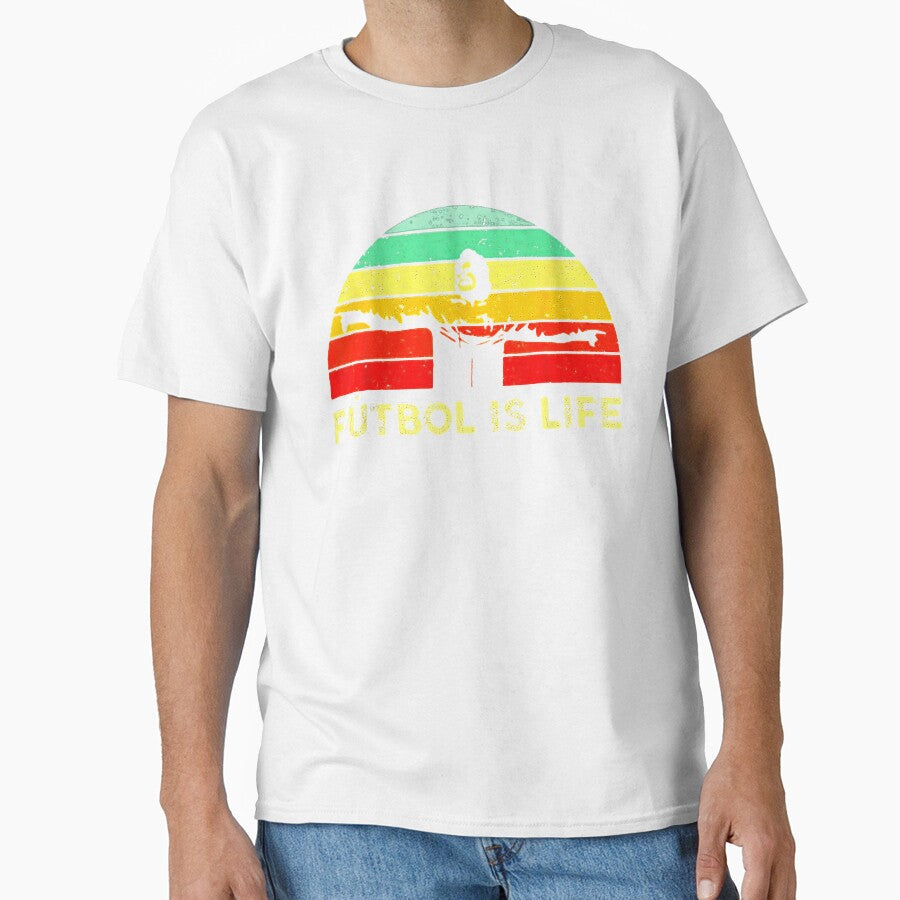 Futbol is Life Retro Vintage . by Stockebrand