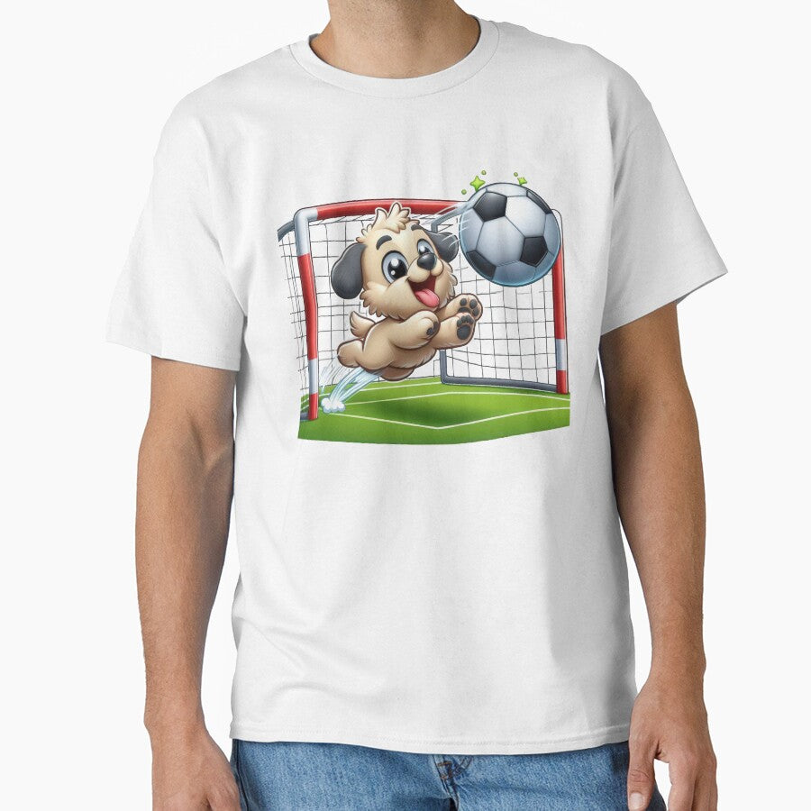 Soccer Star Puppy Goalkeeper's Big Save by IraBum