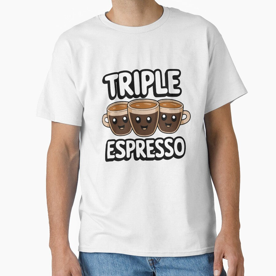 Cute Triple Espresso Cartoon by PMCreative