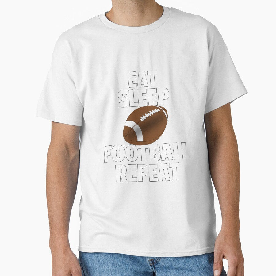 Eat Sleep Football Repeat by Georgiodaccache