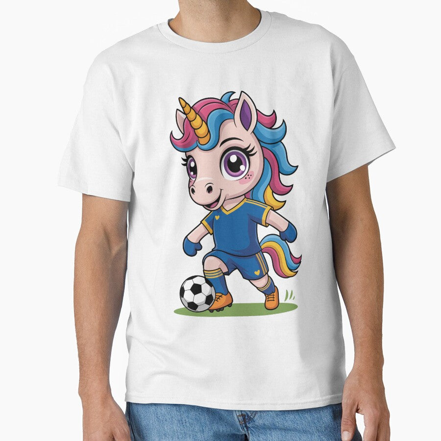 Unicorn Plays Soccer by jkrphoto