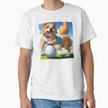 Vintage Sports Soccer Dog by BAYFAIRE
