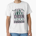 Eat Sleep Cheer Repeat by JooArtPrints  ★★★★★