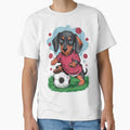 Dachshund Puppy Soccer Player by likbatonboot