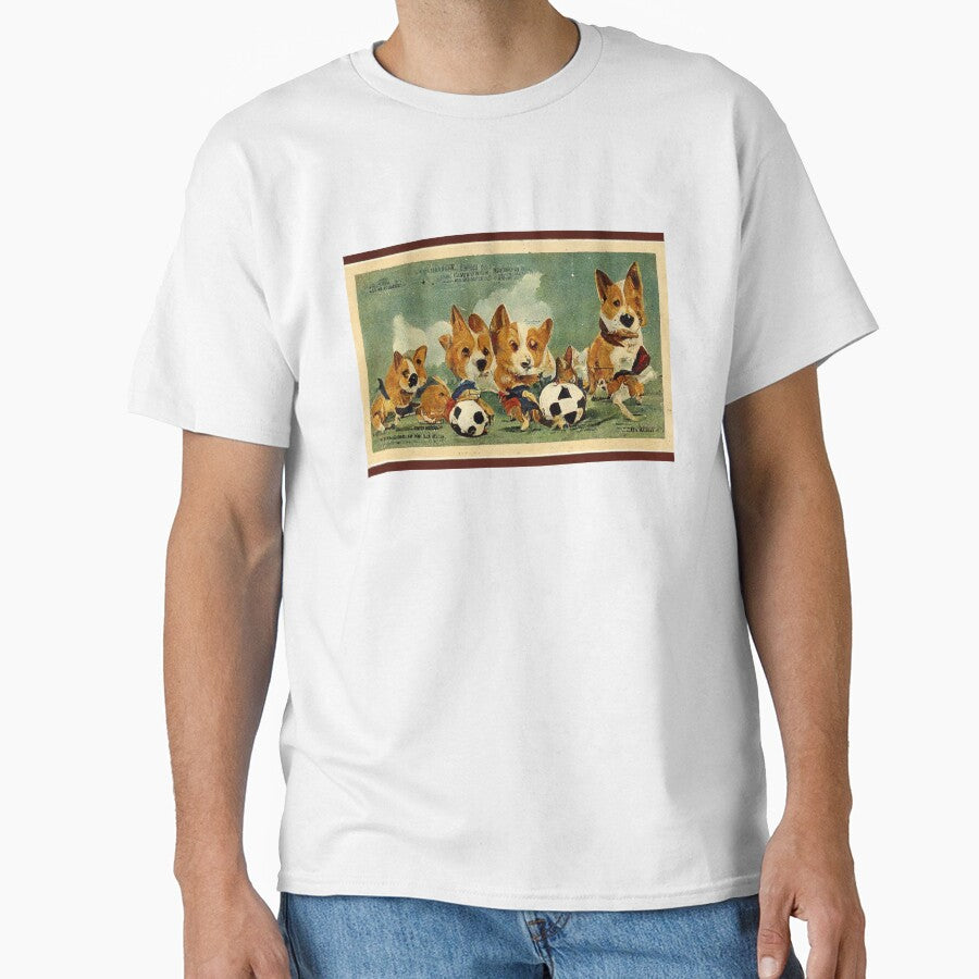 Corgis playing soccer by Aliveforfun