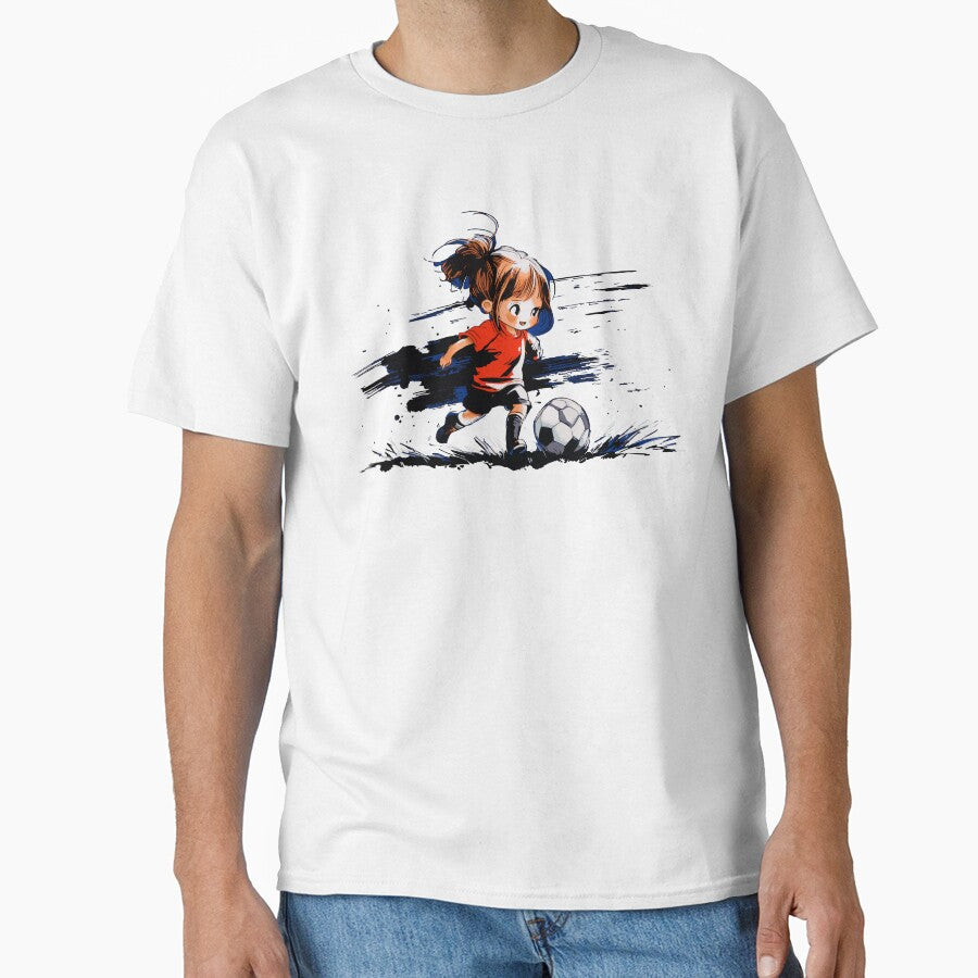 Chibi Girl Soccer Player by ClubVacay