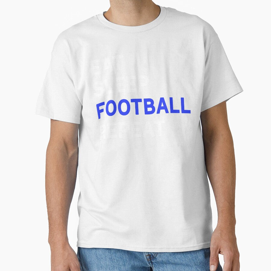 Eat Sleep Football Repeat by Milano-style