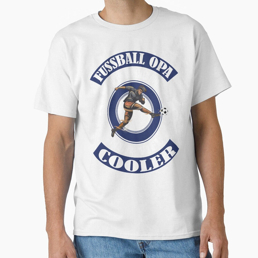 Footballer Grandpa Or Grandfather Plays Soccer by besTmanuFacture