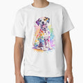 Rainbow Dalmatian Watercolor – Colorful Paint Splatter Dog Art by Silaris Designs