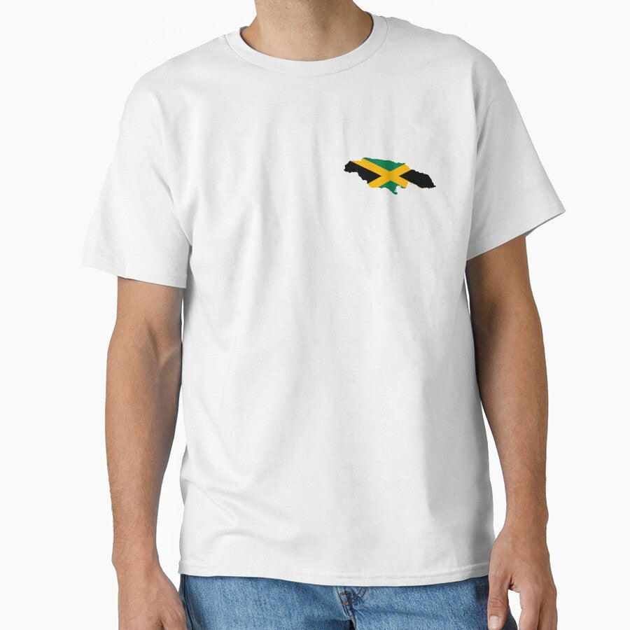 Flag Map of Jamaica by DreamBrushy