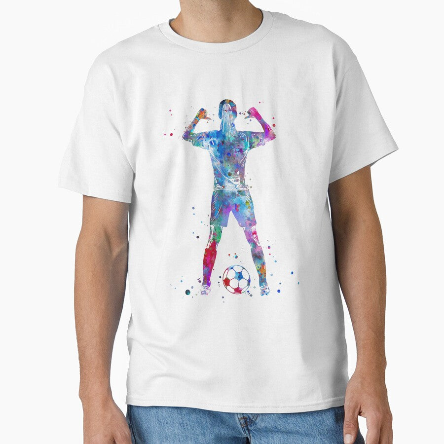 Female Soccer Player by Rosaliartbook