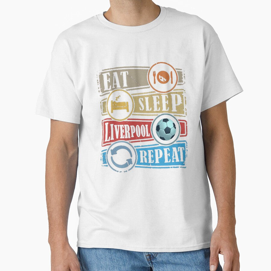 Eat sleep Liverpool football repeat by smallcatvn