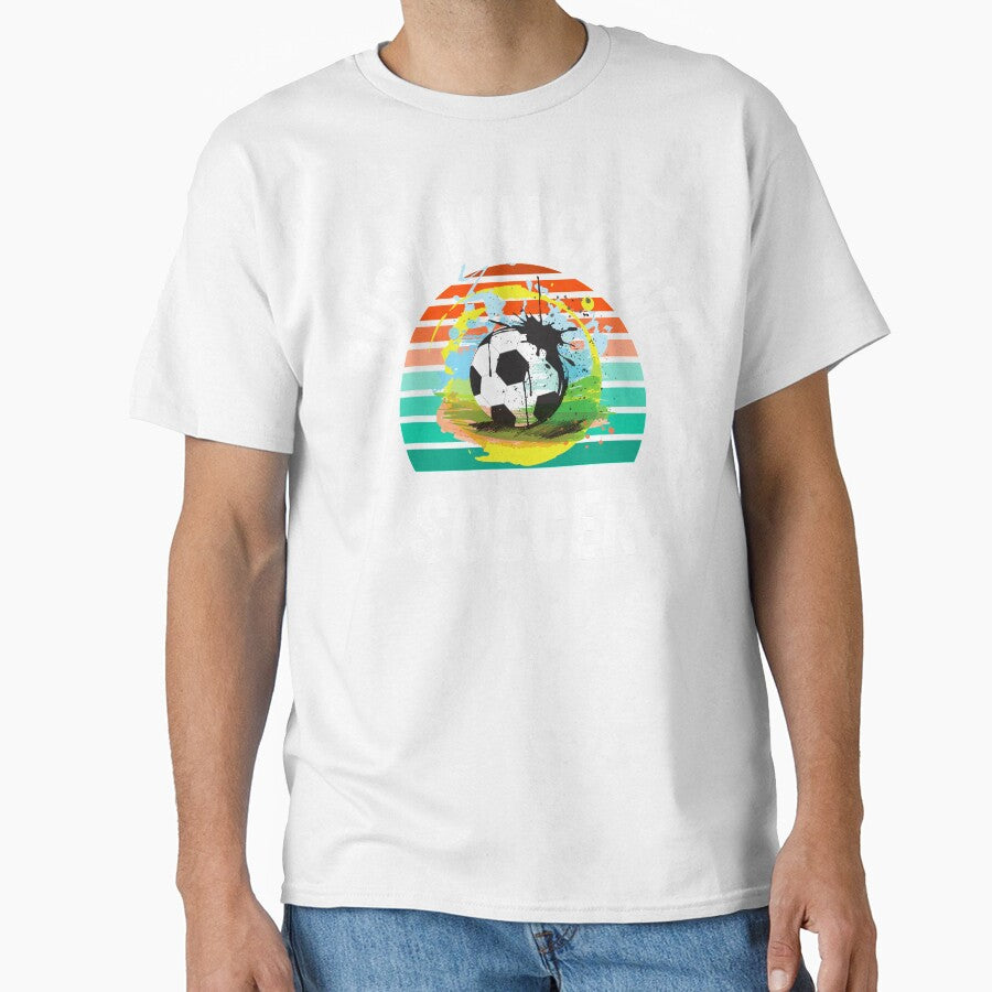 Busy Watching Soccer Artistic Splash Novelty Gift by Marathon-Runner