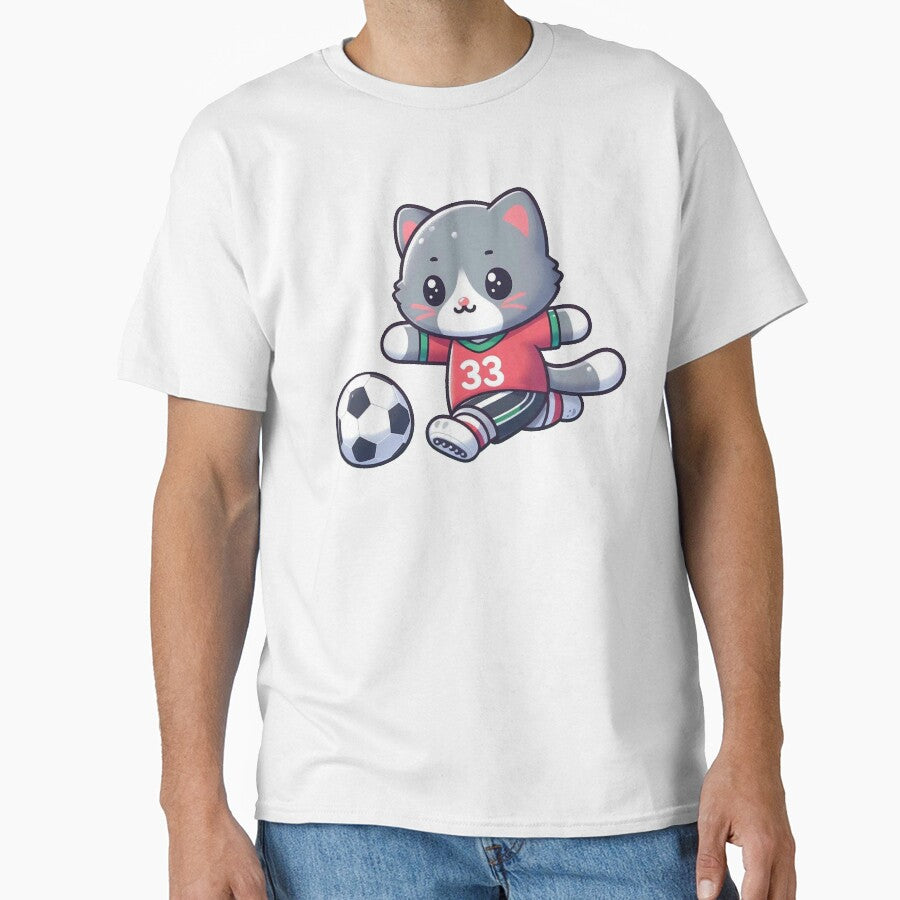 Football/Soccer cat by Vkinsify
